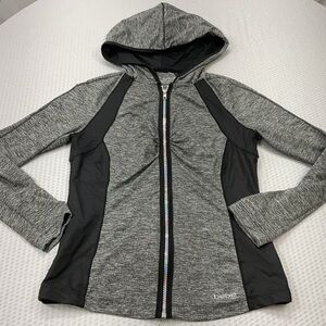Bebe Sport Charcoal and Black Hoodie